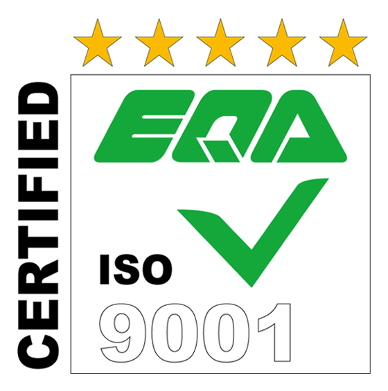 ISO 9001：2008／JIS Q 9001：2008 認証ロゴ